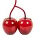 Cherry Ornament Bud Vase - Red