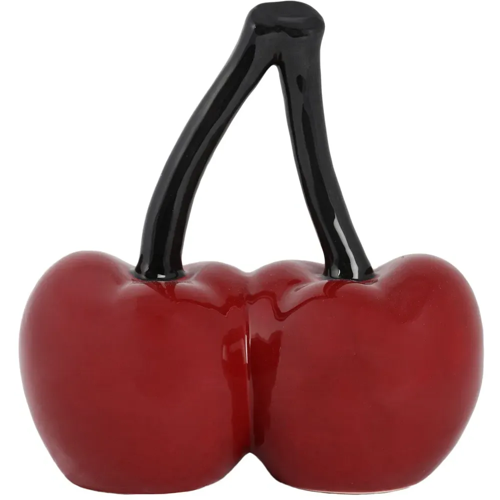 Cherry Ornament - Red image