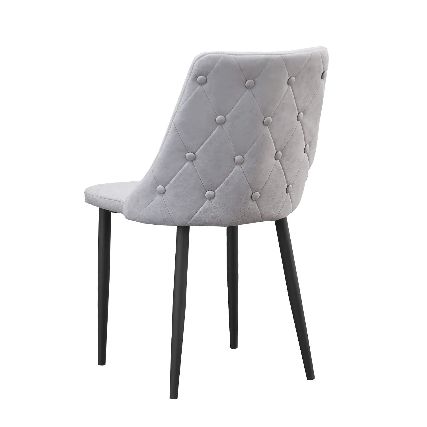 Chester Set of 2 Dining Chairs - Light Grey