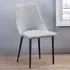 Chester Set of 2 Dining Chairs - Light Grey