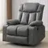 Cheston Recliner Chair with Storage - Grey