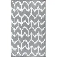 Chevron Breeze Outdoor Rug - Grey
