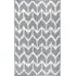 Chevron Breeze Outdoor Rug - Grey