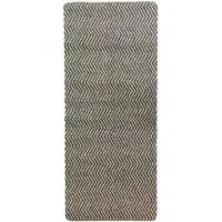 Chevron Mat 120cm - Black