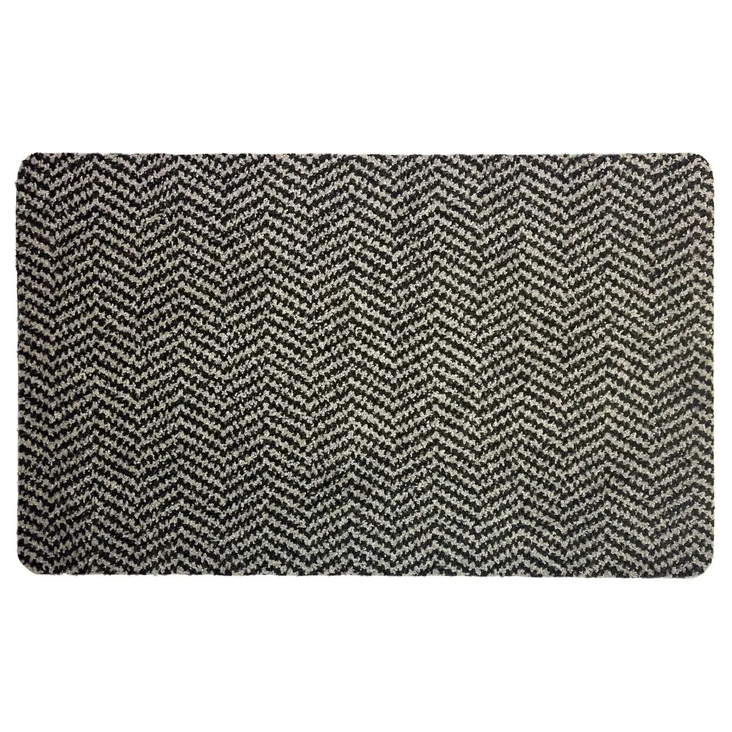 Chevron Mat 75cm - Black image