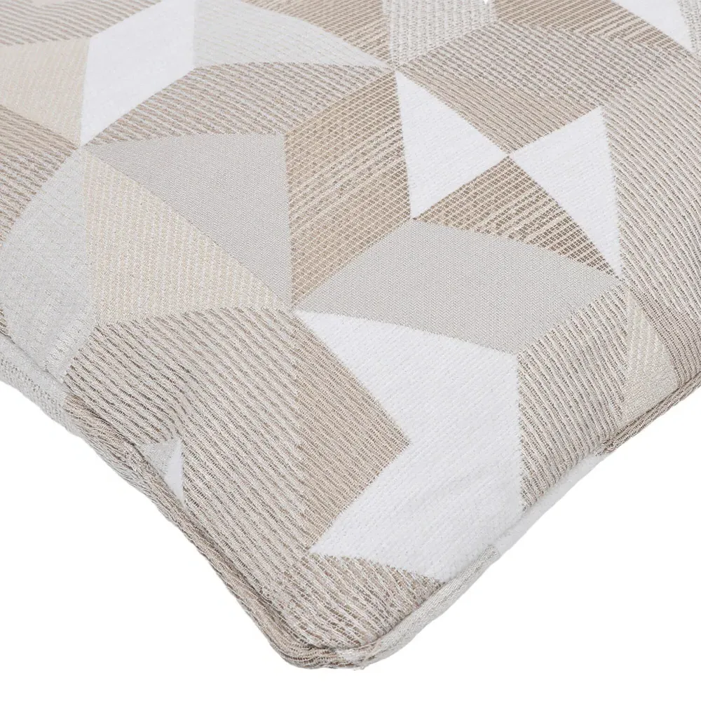 Chicago Geo Cushion 45 x 45cm - Natural
