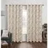 Chicago Geo Eyelet Curtains 229cm - Natural