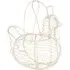 Chicken Shaped Egg Holder - Cream