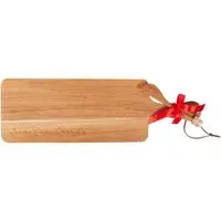 Christmas Acacia Serving Board with Spreader - Acacia