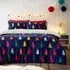 Christmas Brights Double Fleece Duvet - Navy