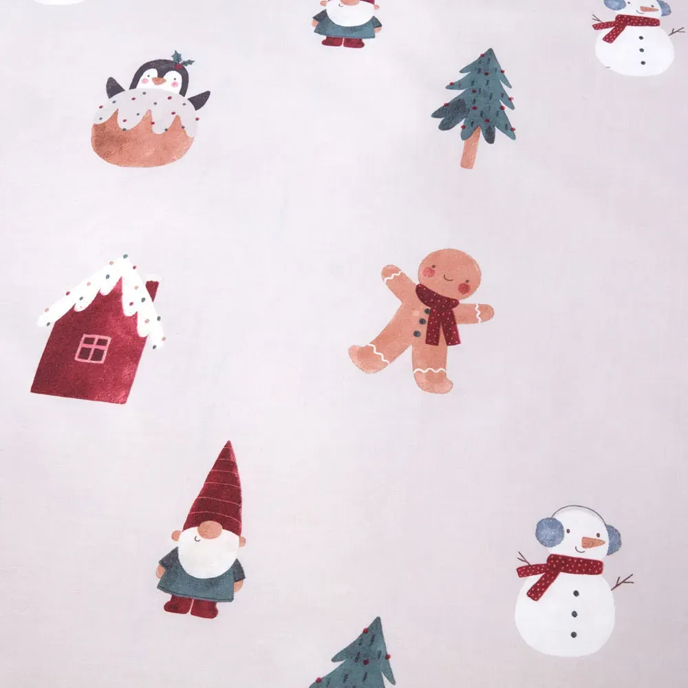 Christmas Characters Duvet Set - Pink
