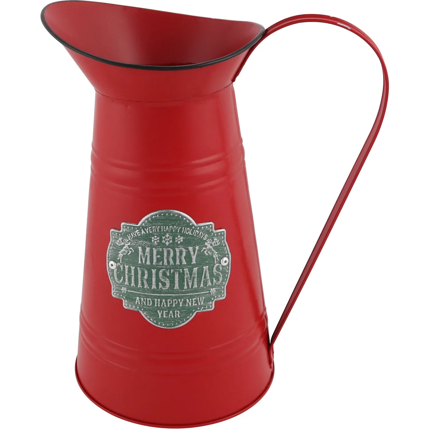 Christmas Decorative Jug - Red