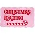 Christmas Loading Bath Mat - Pink