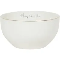 Christmas Pine 5.6 inch Rice Bowl - Gold