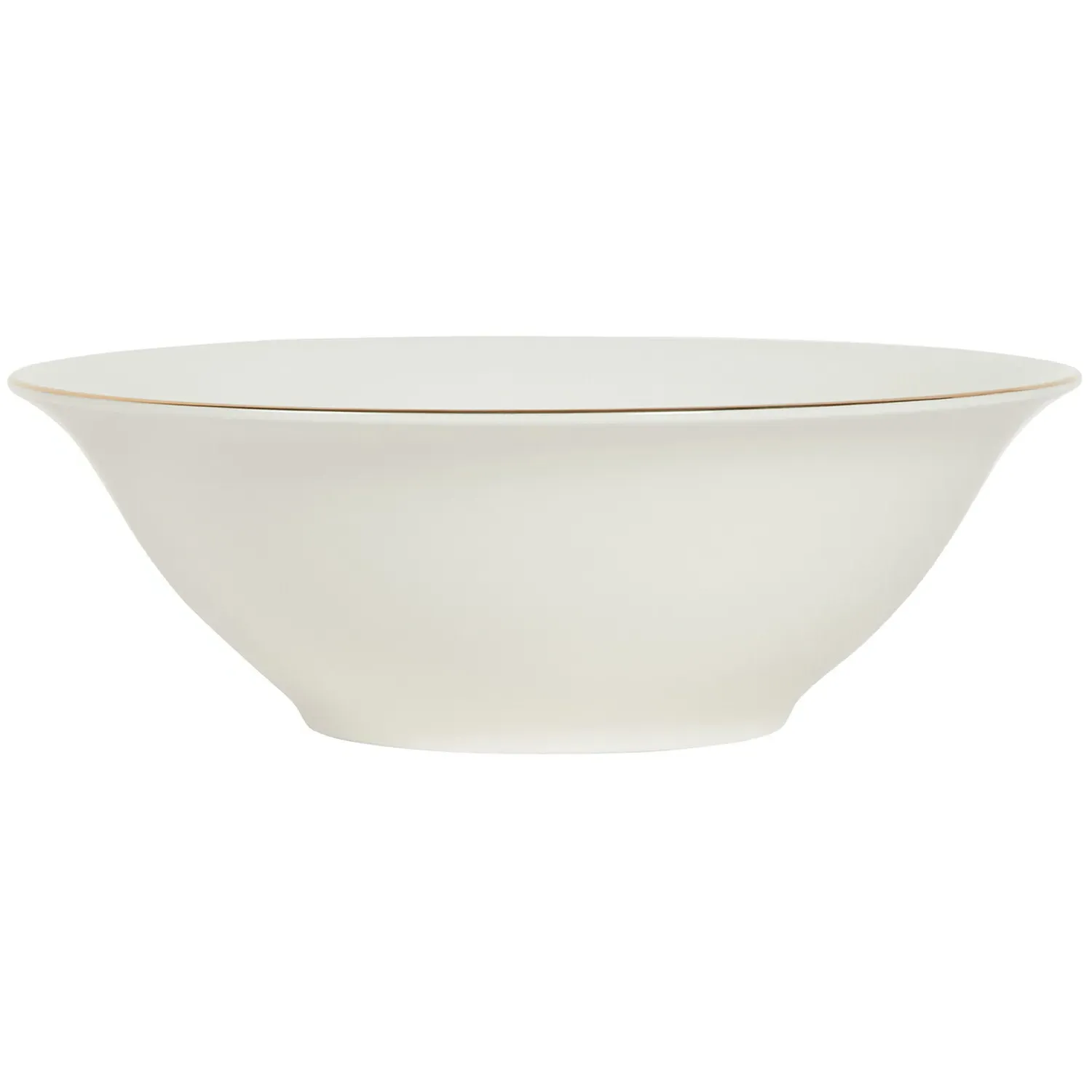 Christmas Pine 9 inch Serving Bowl - Gold