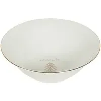 Christmas Pine 9 inch Serving Bowl - Gold
