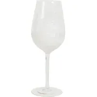 Christmas Scene Wine Glass 470ml - Clear