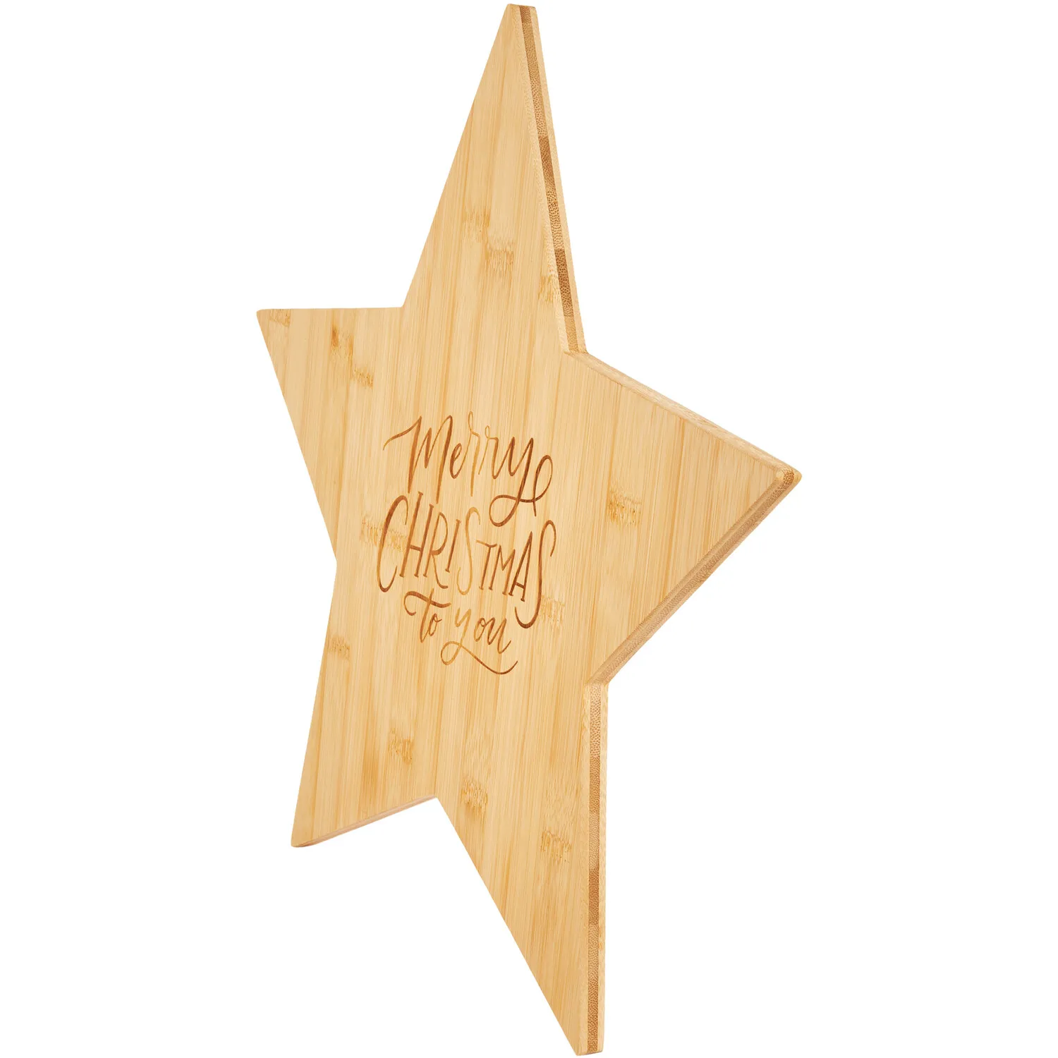 Christmas Star Serving Board - Wood