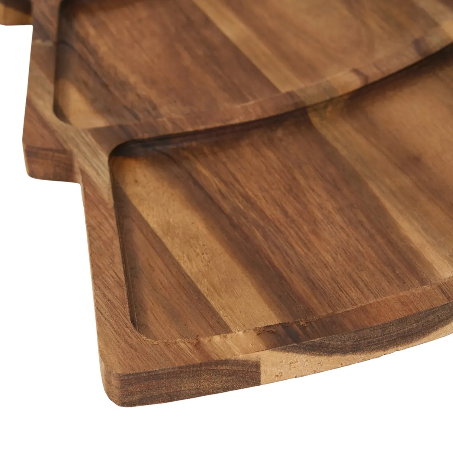 Christmas Tree Acacia Serving Board - Natural, Acacia