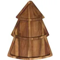 Christmas Tree Acacia Serving Board - Natural, Acacia