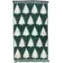 Christmas Tree Fringe Hand Towel - Green, Cotton