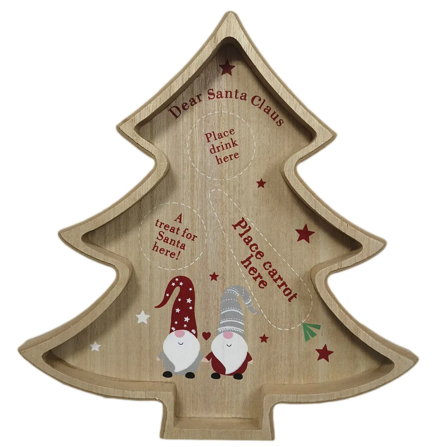Christmas Tree Shape Serving Plate - Eve Design image