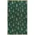 Christmas Trees Towel 125cm - Green, Cotton