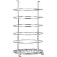 Chrome-Plated Utensil Holder - Chrome