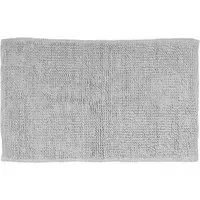 Chunky Bobble Bath Mat - Light Grey, Polycotton