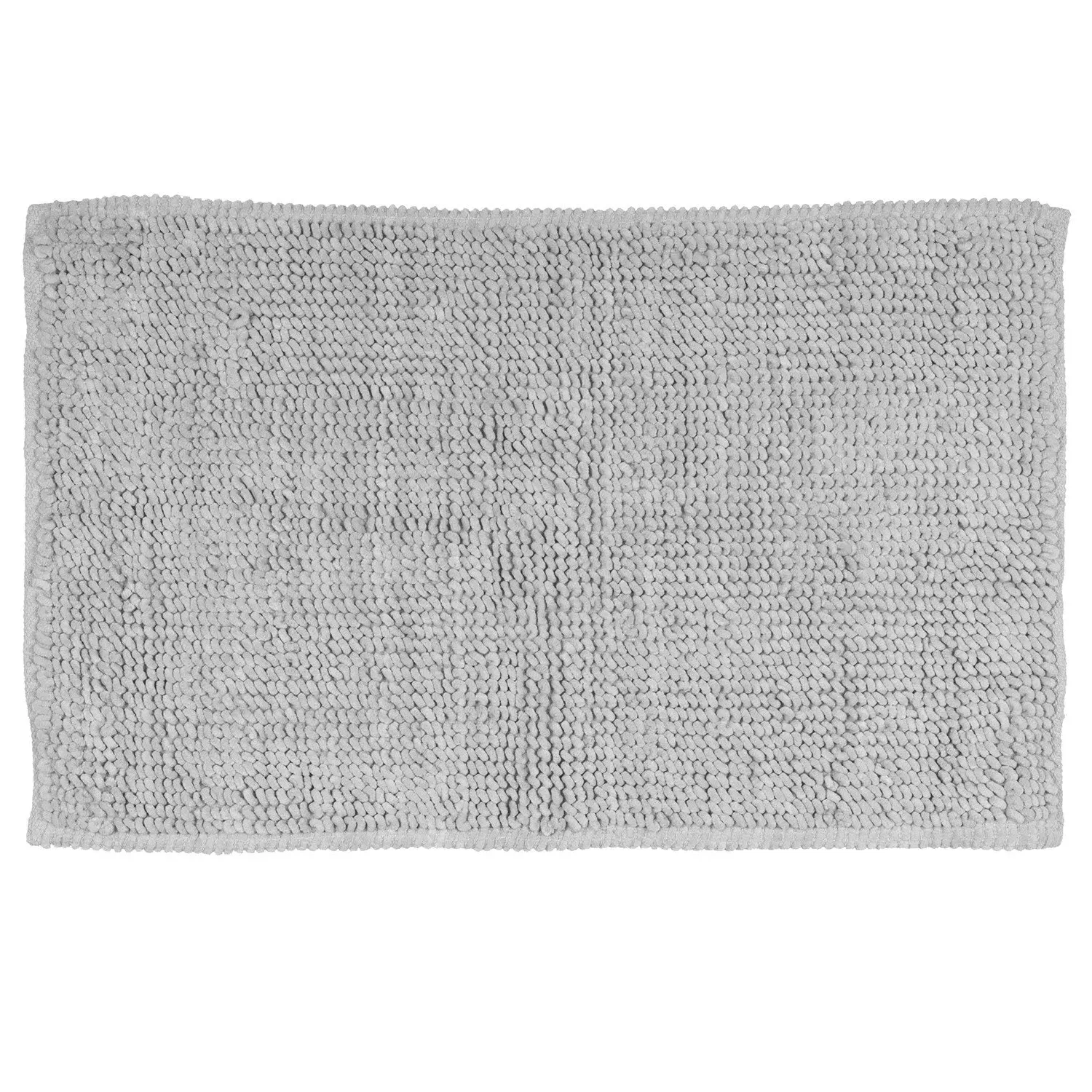 Chunky Bobble Bath Mat - Light Grey, Polycotton