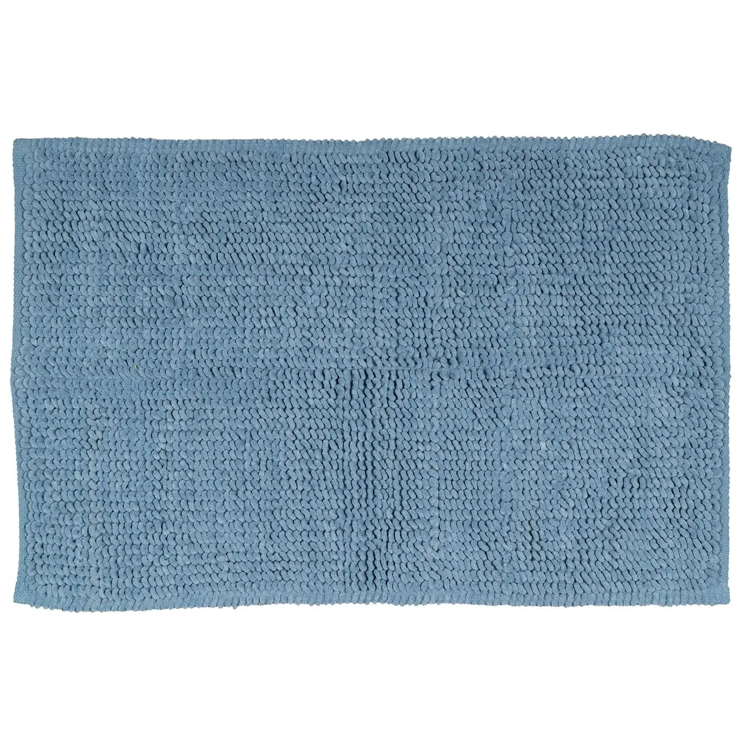 Chunky Bobble Bath Mat - Slate Blue, Polycotton