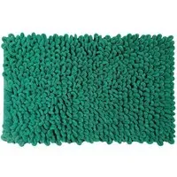 Chunky Loop Bath Mat - Emerald