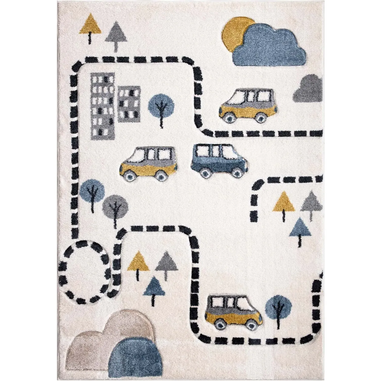City Journey Rug - White image