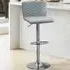 Clara Adjustable Bar Stool - Blue