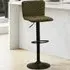 Clara Adjustable Bar Stool - Green