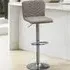Clara Adjustable Bar Stool - Grey