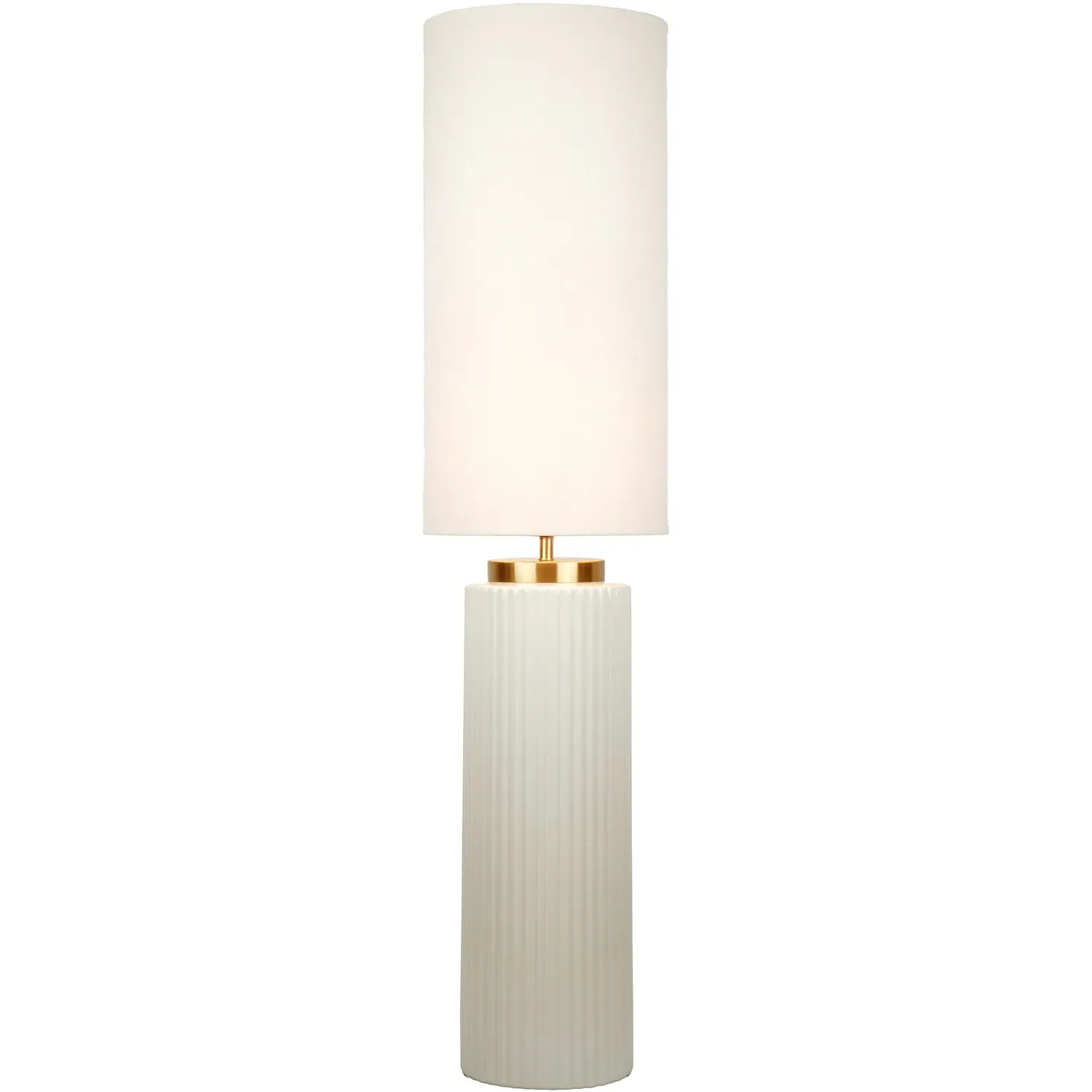 Clara XL Table Lamp - Cream, Ceramic