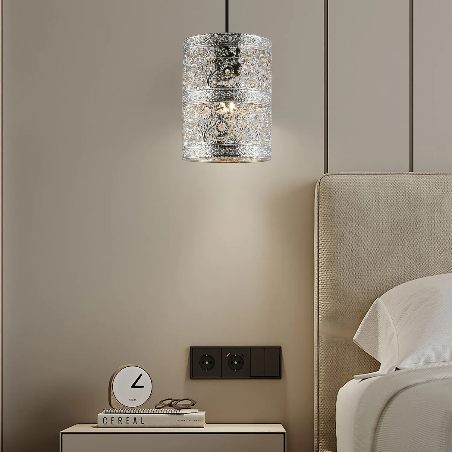 Clay Shade - Polished Nickel