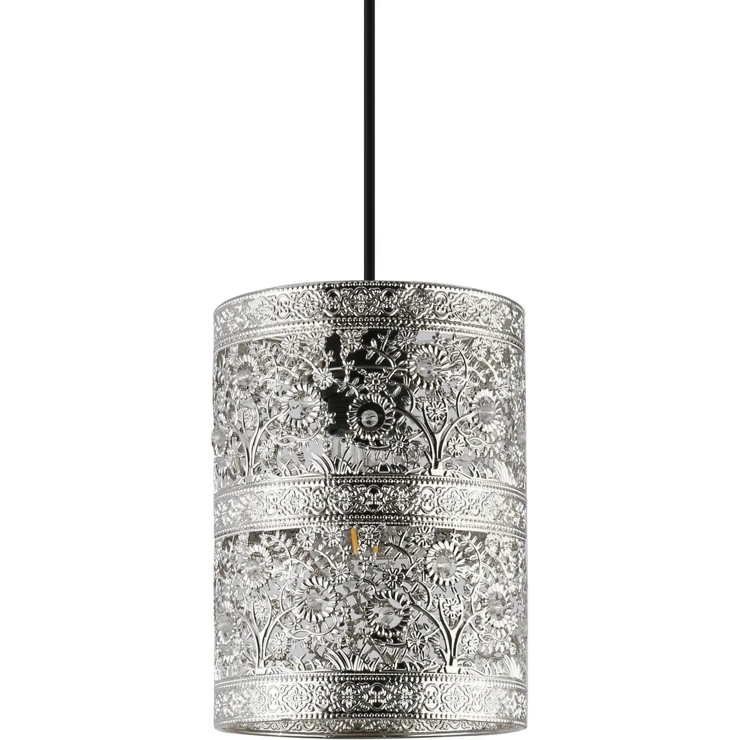 Clay Shade - Polished Nickel image