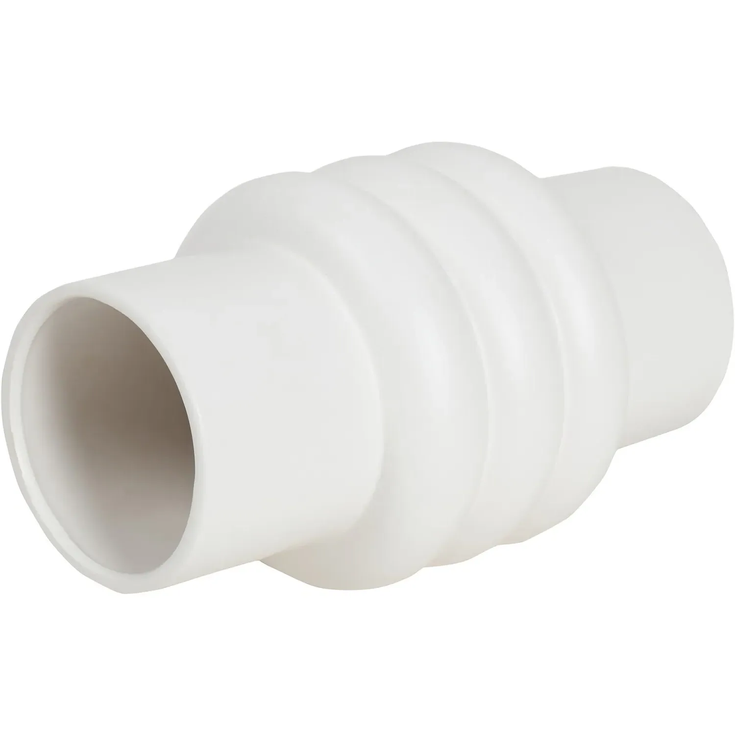 Cleo Abstract Vase - White