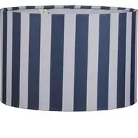 Coastal Stripe Lamp Shade - Navy