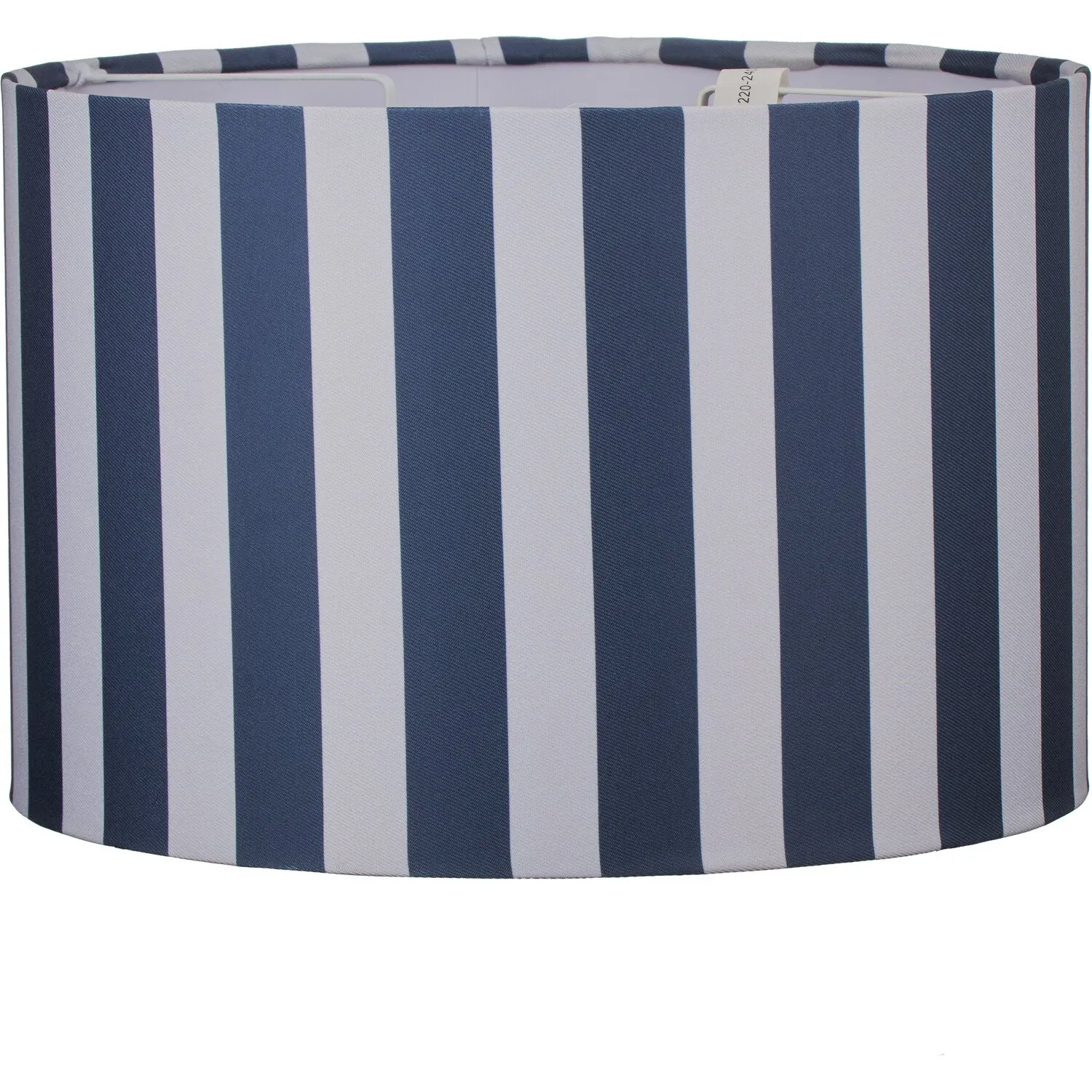 Coastal Stripe Lamp Shade - Navy image