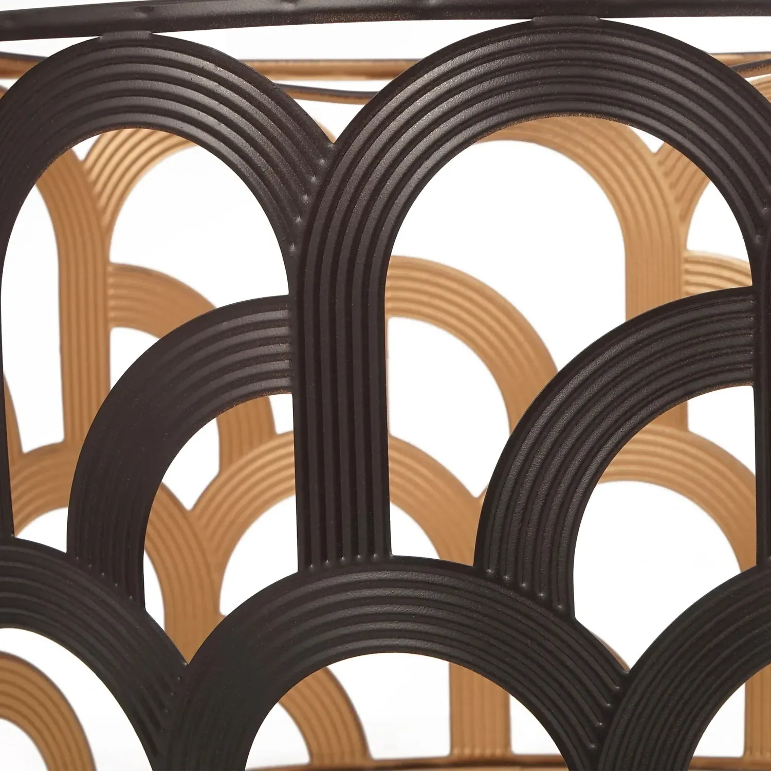 Coen Metal Lamp Shade - Black, Gold