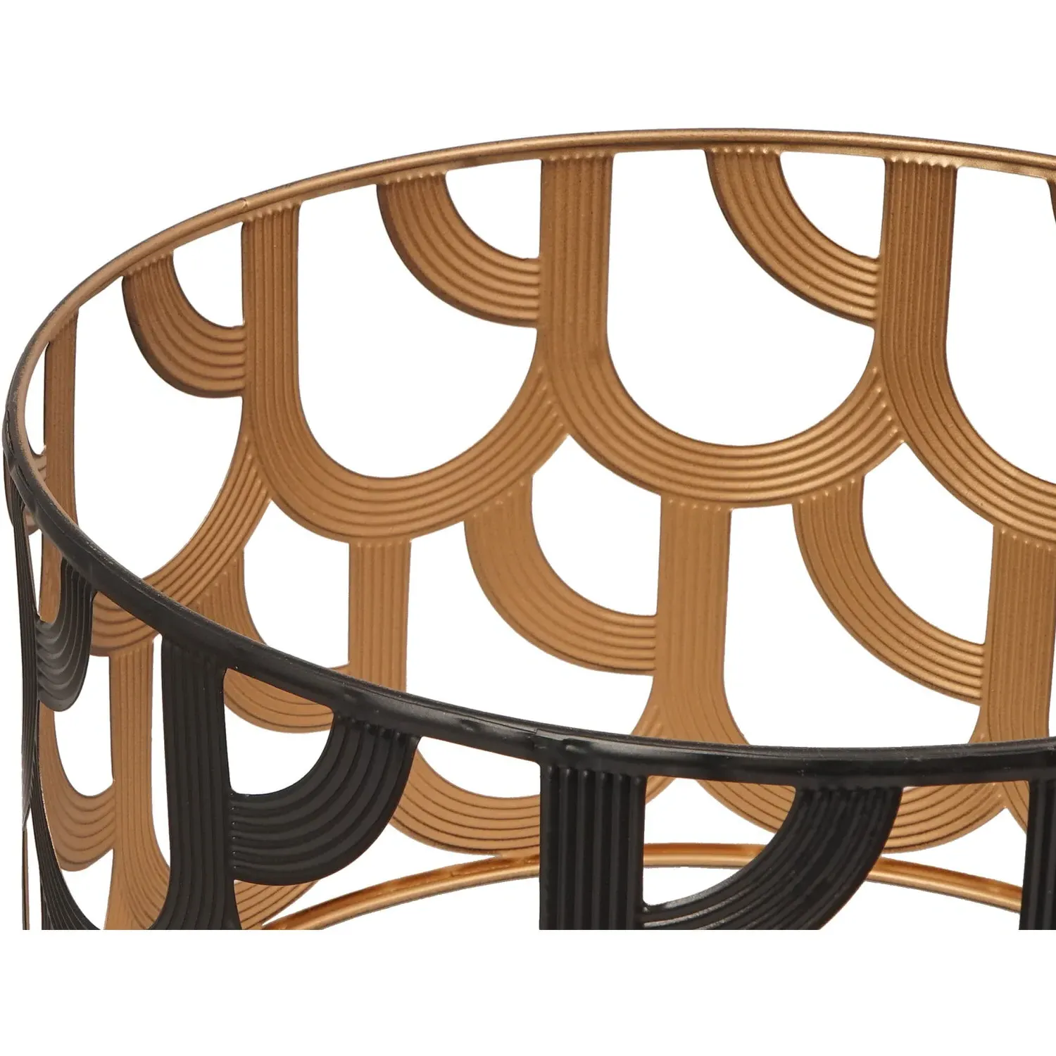 Coen Metal Lamp Shade - Black, Gold