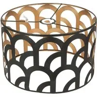 Coen Metal Lamp Shade - Black, Gold