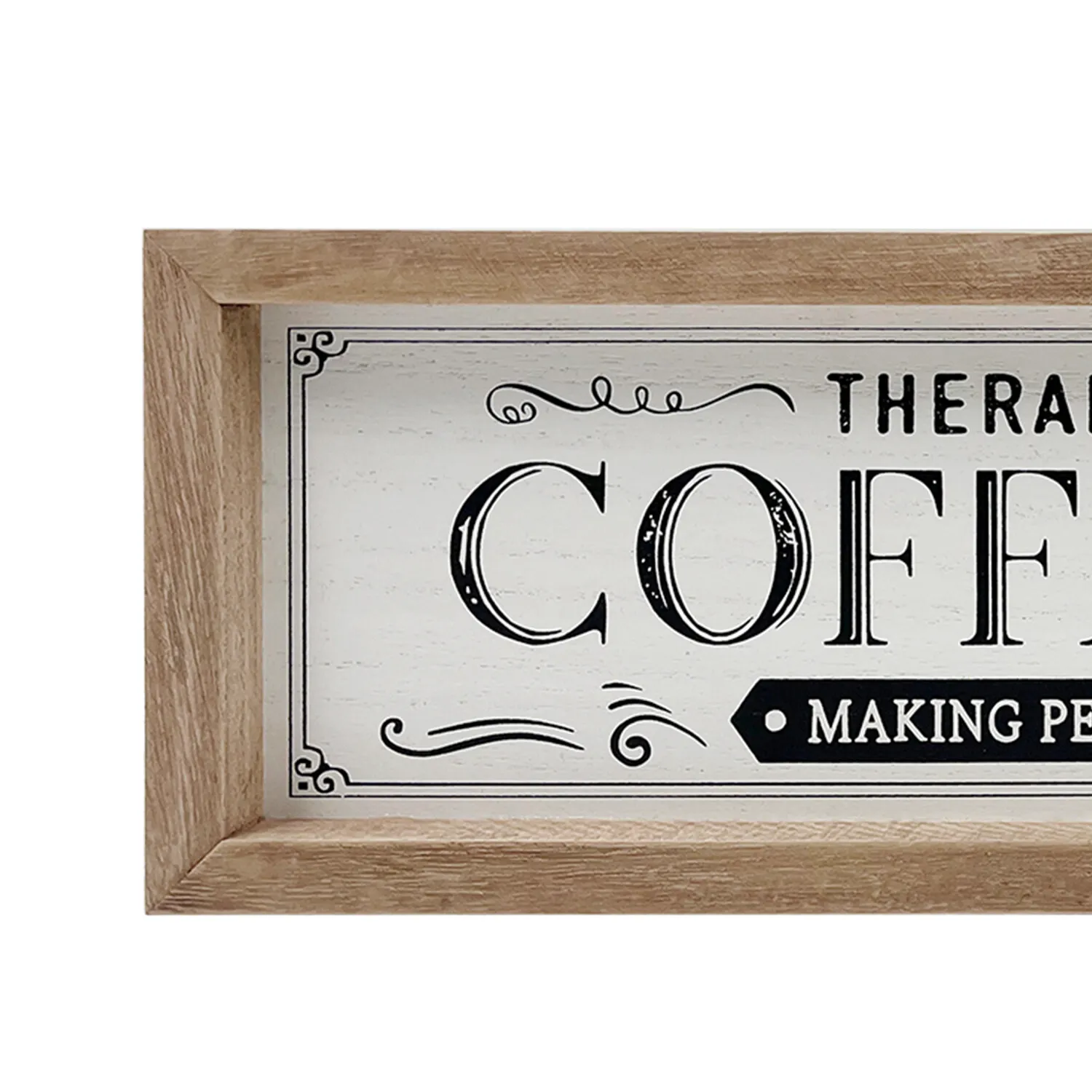 Coffee Bar Wooden Framed Plaque