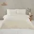 Colorado King Size Faux Fur Duvet Set - Ivory