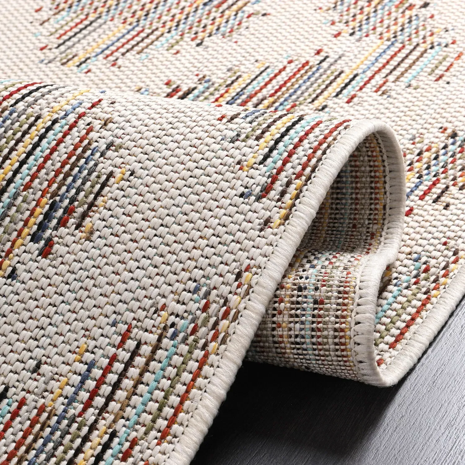 Colour Diamond Rug - Multicolour