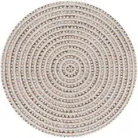 Colour Spiral Round Rug - Multicolour
