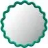 Colourful Wave Round Mirror